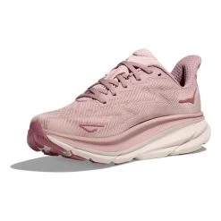 HOKA Clifton 9 Shoes Light Pink White Women -Hoka hk 1127896 pmp 003