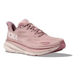 HOKA Clifton 9 Shoes Light Pink White Women -Hoka hk 1127896 pmp 006