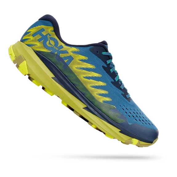 HOKA Torrent 3 Trail Running Shoes Dark Blue Light Green 1 HOKA Torrent 3 Trail Running Shoes Dark Blue Light Green