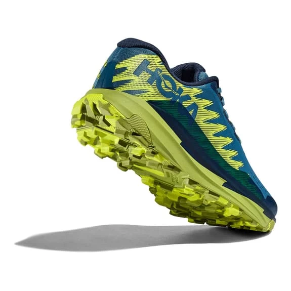 HOKA Torrent 3 Trail Running Shoes Dark Blue Light Green 2 HOKA Torrent 3 Trail Running Shoes Dark Blue Light Green - Image 2