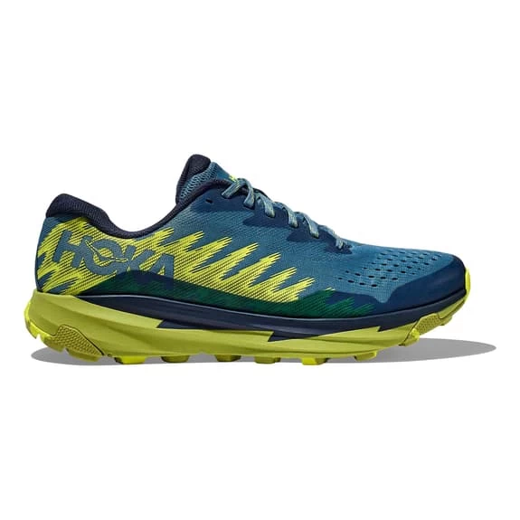 HOKA Torrent 3 Trail Running Shoes Dark Blue Light Green 3 HOKA Torrent 3 Trail Running Shoes Dark Blue Light Green - Image 3
