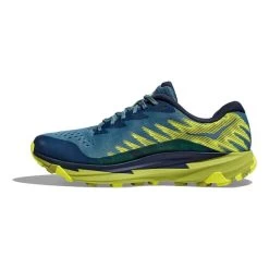 HOKA Torrent 3 Trail Running Shoes Dark Blue Light Green 9 HOKA Torrent 3 Trail Running Shoes Dark Blue Light Green -Hoka hk 1127914 bdc 004