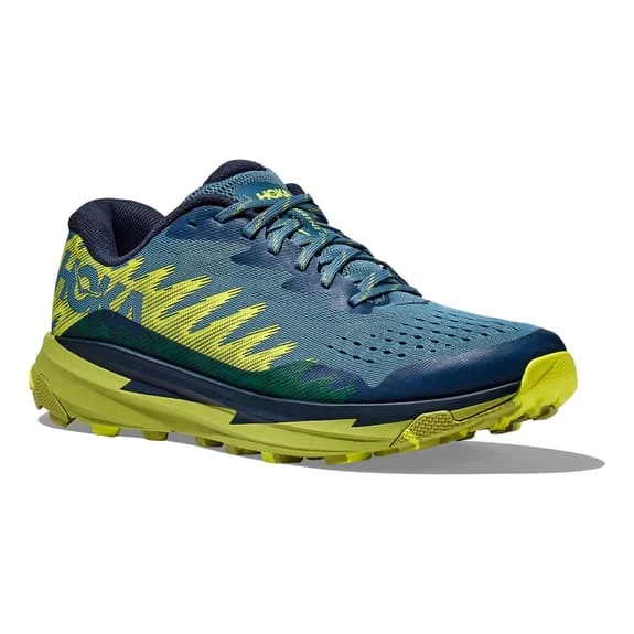 HOKA Torrent 3 Trail Running Shoes Dark Blue Light Green 5 HOKA Torrent 3 Trail Running Shoes Dark Blue Light Green - Image 5