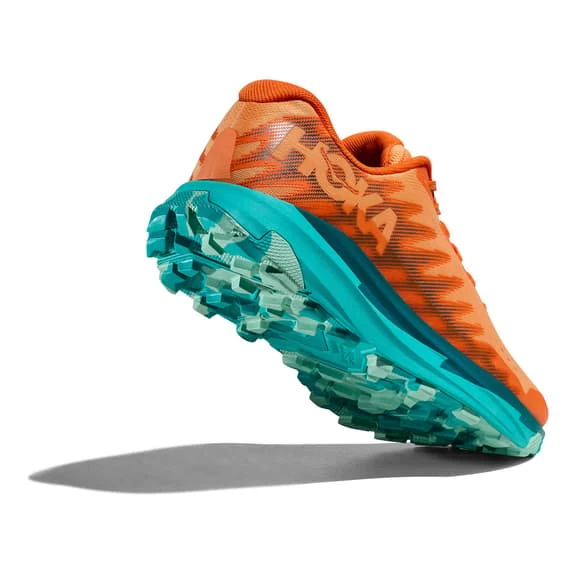 HOKA Torrent 3 Shoes Orange Turquoise Blue 2 HOKA Torrent 3 Shoes Orange Turquoise Blue - Image 2