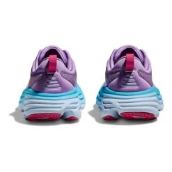 HOKA Bondi 8 Shoes Purple Light Blue White Women -Hoka hk 1127952 cvp 005