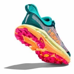 HOKA Mafate Speed 4 Shoes Green Turquoise Orange Fuchsia -Hoka hk 1129930 dlc 004