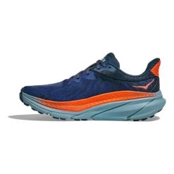 HOKA Challenger ATR 7 Shoes Navy Blue Grey Orange -Hoka hk 1134497 bbs 002