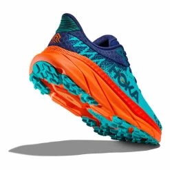HOKA Challenger ATR 7 Shoes Blue Turquoise Orange -Hoka hk 1134497 cvo 004