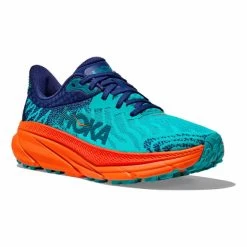 HOKA Challenger ATR 7 Shoes Blue Turquoise Orange -Hoka hk 1134497 cvo 006