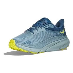 HOKA Challenger ATR 7 Running Shoes Grey Blue Yellow -Hoka hk 1134497 sbe 003