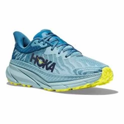 HOKA Challenger ATR 7 Running Shoes Grey Blue Yellow -Hoka hk 1134497 sbe 006