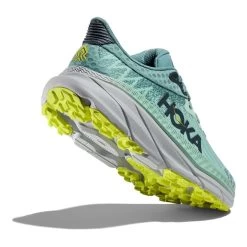HOKA Challenger ATR 7 Running Shoes Light Green Black Fluorescent Yellow Women -Hoka hk 1134498 mgt 004