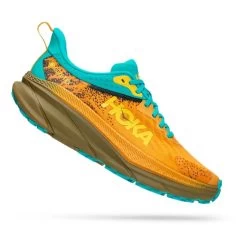 HOKA Challenger ATR 7 GORE-TEX Trail Running Shoes Orange Yellow Blue
