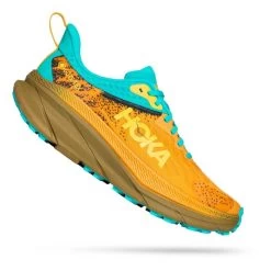 HOKA Challenger ATR 7 GORE-TEX Trail Running Shoes Orange Yellow Blue -Hoka hk 1134501 gya 003