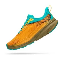 HOKA Challenger ATR 7 GORE-TEX Trail Running Shoes Orange Yellow Blue -Hoka hk 1134501 gya 004