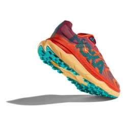 Hoka Tecton X2 Shoes Orange Blue Turquoise Maroon Women -Hoka hk 1134507 cjf 005