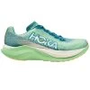 Hoka Mach X Mens Running Shoes Ocean Mist/Lime Glow