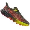 Hoka Speedgoat 5 Mens Trail Running Shoes Thyme/Fiesta