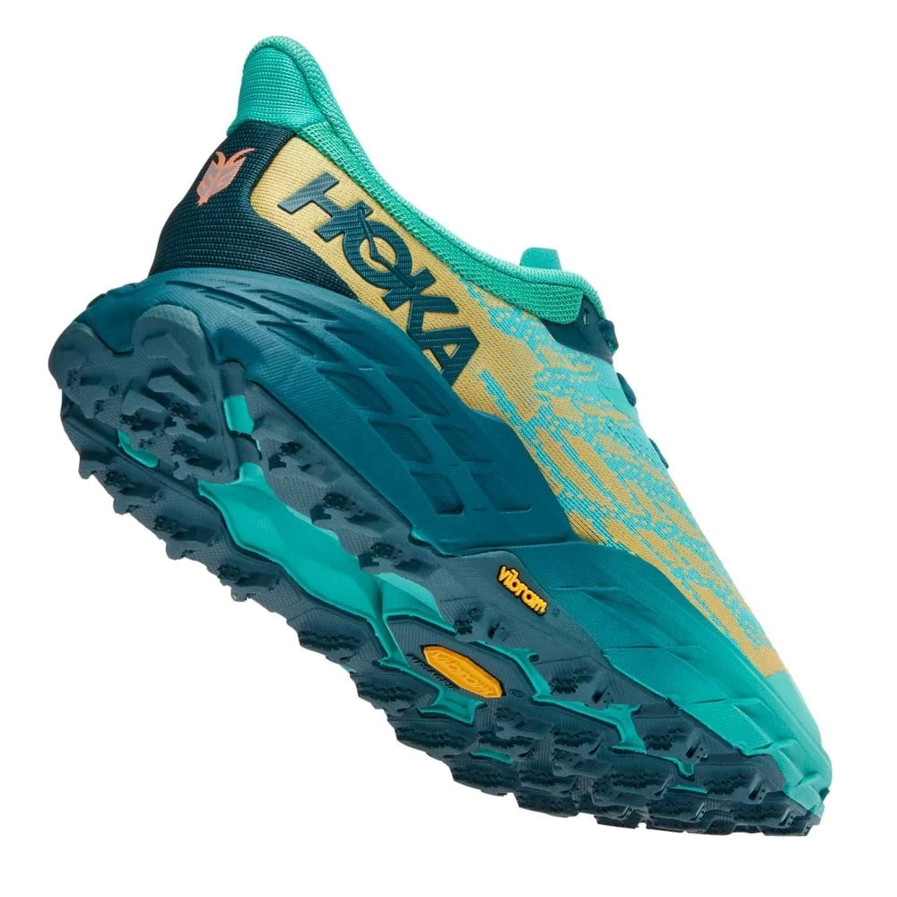 Hoka Speedgoat 5 Womens Trail Running Shoes Deep Teal/Water Garden 2 Hoka Speedgoat 5 Womens Trail Running Shoes Deep Teal/Water Garden - Image 2