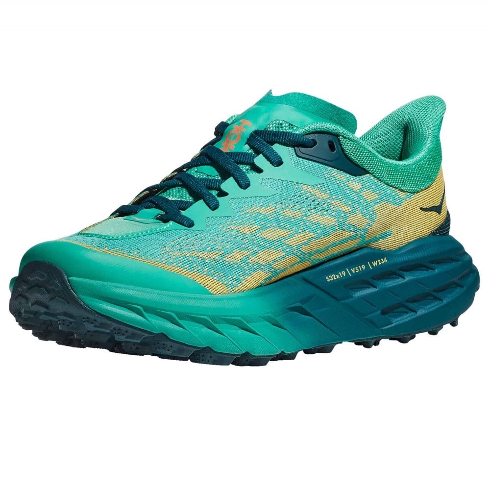 Hoka Speedgoat 5 Womens Trail Running Shoes Deep Teal/Water Garden 3 Hoka Speedgoat 5 Womens Trail Running Shoes Deep Teal/Water Garden - Image 3
